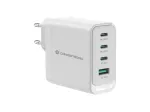 Conceptronic ALTHEA22W100 4-pordiline 100W GaN USB PD laadija, USB-C x 3, USB-A x 1, QC 3.0, PPS, PD 3.0