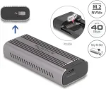 SSD-korpus DeLOCK 42029 USB USB-C 40 Gbps M.2 NVMe PCIe jaoks