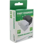 USB laadija InLine 31501C &uuml;ks USB-C 33W Power Delivery PPS valge