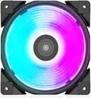 120 mm PC korpuse ventilaator PCCOOLER HALO-RGB, 1000&ndash;2000 RPM, RGB valgustus