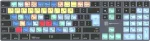 klaviatuur LogicKeyboard Steinberg Cubase/Nuendo Titan UK Mac &ndash; kompaktne USB klaviatuur Cubase/Nuendo otseteedega (UK paigutus)