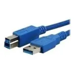 MediaRange - USB-kaabel - USB-t&uuml;&uuml;p B (M) kuni USB-t&uuml;&uuml;p A (M) - 3,0m - Sinine (MRCS149)