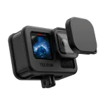 Telesini (mudel SB9509) kaitsev silikoon&uuml;mbris ja objektiivikork GoPro Hero 13 Mustile