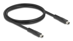 DeLOCK 81176 DisplayPorti kaabel 1 m Mini DisplayPort Must