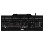CHERRY KC 1000 SC klaviatuur universaalne USB AZERTY Belgia must