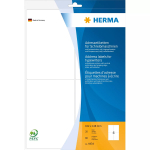Aadressisildid HERMA A4 102x148 mm paber matt &uuml;marad nurgad 80 tk