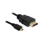 HDMI-kaabel DeLOCK 82661 1 m HDMI t&uuml;&uuml;p A t&uuml;&uuml;p D must