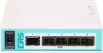 MikroTik CRS106-1C-5S L5 5xSFP 1G, 1xGigabit LAN PoE / SFP kombo, lauaarvuti korpus (MT CRS106-1C-5S)