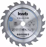Ketassaeketas KWB 584357 Volframkarbiidotsakuga 1 tk