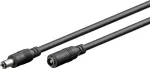 Goobay alalisvoolu pikenduskaabel 1,5 m must 1,5 must - w (76672)