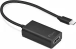 UMP-HDMI4K USB USB-C to HDMI4K adapter, must, 20 cm, kaabel - adapter - digitaalne/andmeside (1963)