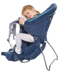 Beebikandur-seljakott Deuter Kid Comfort Pro, sinine, pol&uuml;amiid, max 22 kg, p&auml;ikesevari, k&uuml;ljetasku