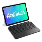 Folio klaviatuuri&uuml;mbris Inateck KB04122 11-tollisele iPadile &mdash; QWERTZ-paigutus, Bluetooth, 500 mAh aku, 450 g