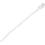 StarTech.com 4 tolli (10 cm) kaablisidemed kinnitusauguga &ndash; 1/16 tolli (2 mm) lai, 7/8 tolli (24 mm) kimbu l&auml;bim&otilde;&otilde;t, 18 naela (8 kg) t&otilde;mbetugevus, nailon 66 iselukustuvad sidemed kruviauguga, UL loetletud, 100 tk pakend