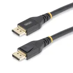 StarTech.com 7.6m (25ft) Active DisplayPort 1.4 kaabel, DP8K DisplayPort kaabel w/HBR3, HDR10, MST, DSC 1.2, HDCP 2.2, 8K 60Hz, 4K 120Hz - DP 1.4 kaabel M/M
