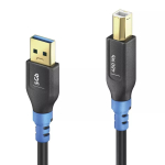 USB-kaabel PureLink FI-U200-005 0,5 m USB A USB B Must Sinine