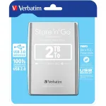 Verbatim Store 'n' Go USB 3.0 kaasaskantav k&otilde;vaketas 2TB h&otilde;bedane