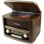 Soundmaster NR961 Lauaraadio DAB+, FM, AUX, USB, CD, Bluetooth, Pult, Pruun