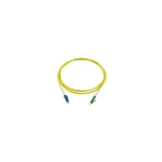 BlueOptics Simplex Fiiberoptiline Paigalduskaabel, LC-UPC kuni LC-APC, &Uuml;hemoodiline OS2, 20m, Kollane