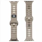 Evelatus Watch 38/40/41 Sport Silicone Loop Beige Grey