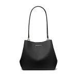 Michael Kors Jet Set Travel Crossbody Bag Black Saffiano Leather 35S4G3FS2IBLA