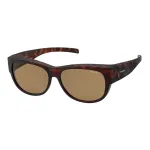 Polaroid Ancillaries PLD9004SMQU Unisex P&auml;ikeseprillid - Havana/Tortoise - Pruunid Polariseeritud L&auml;&auml;tsed - UV400 Kaitse