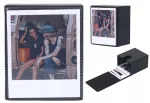 LOVEINSTANT Fotohoidik 100 pildile &ndash; &Uuml;hilduv Fuji Instax Wide, Square, Polaroid 600, Now &ndash; Must vaateaknaga