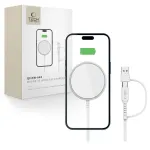 Tech-Protect QI15W-A44 MagSafe juhtmevaba laadija Valge