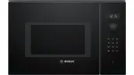 Bosch Serie 6 BEL554MB0 mikrolaineahi Must, Roostevaba teras Kombineeritud mikrolaineahi Sisseehitatav 25 L 900 W