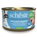 Schesir Oceanic Adult m&auml;rgtoit kassidele tuunikala ja meriahvenaga tarbes, 85 g