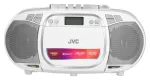 JVC RC-E451W kaasaskantav CD-m&auml;ngija FM/AM-raadioga, AUX-sisend, bassiv&otilde;imendus, valge