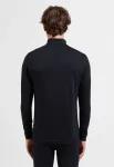 ODLO Merino 200 BL Top Turtle Neck LS Half Zip termoaluskiht - must - suurus S