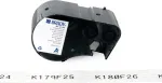 BRADY BMP51/BMP53/M511 isekleepuv vin&uuml;&uuml;lsilt, 25,40 mm x 6,40 m, valge/l&auml;bipaistev