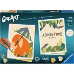 Maalimiskomplekt Ravensburger CreArt Hello Baby Safari Set &mdash; algajatele m&otilde;eldud maalimiskomplekt imikutele ja v&auml;ikelastele