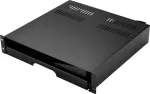 Renkforce RF-7112620 19-tolline rack-sahtel 2U v&auml;ljat&otilde;mmatav kapi s&uuml;gavusest alates 500 mm must