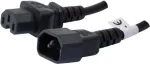 Good Connections C14 to C15 soojade seadmete toitekaabel, 1,8 m, 10 A, 250 V, must 808361
