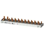SIEMENS 5ST37840 Pistiku siin 16mm&sup2;, 1x RCD 1P+N + 10x kompaktseadet, 12 TE