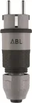 ABL 100000070 Professional 1530 SCHUKO ja Prantsuse/Belgia t&uuml;&uuml;pi pistik, Elamid 2K, IP54, hall/must
