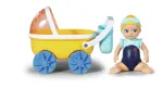 BABY born Splish Splash Pram with Emma Bath nukk Multicolour