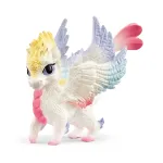 Schleich BAYALA vikerkaare beebilohe kujuke vanusele 5+, beež sinine roheline, &uuml;kssarviku/pegase teema