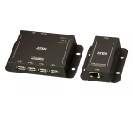 ATEN 4-pordiline USB 2.0 CAT 5 pikendaja (kuni 50 m)