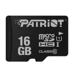 MicroSDHC m&auml;lukaart PATRIOT PSF16GMDC10 &mdash; 16 GB, Class 10, UHS-I (U1), 80 MB/s, must