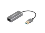 Natec Cricket NNC-1924 USB 3.0 Type-A &ndash; RJ45 Etherneti adapter, 1000 Mbit/s, 15 cm kaabel, must