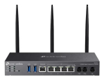 TP-Link Omada AX3000 traadita ruuter Gigabit Ethernet Kaheribaline (2,4 GHz / 5 GHz) Must
