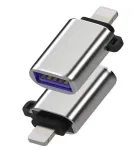 Microconnect MC-LIGHTUSB3 pistikuadapter Lightning USB A h&otilde;bedane