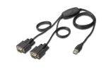 DIGITUS USB 2.0 To 2x Rs232 kaabel 1,5 m