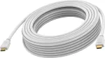 Vision TC 15MHDMI8K kiire HDMI-kaabel, HDMI isane &ndash; HDMI isane, 15 m, 48 Gbps, 8K 60 Hz, topeltisolatsioon, valge