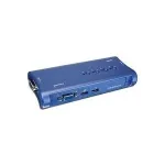 TRENDnet TK 407K - KVM-l&uuml;liti - USB - 4 x KVM-porti - 1 kohalik kasutaja - lauaarvuti (TK-407K)