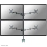Neomounts FPMA-D935D4 Monitori k&auml;si 10-27 tolli, Klambriga, 6 kg, 25,4 cm (10 tolli), 68,6 cm (27 tolli), 100 x 100 mm, H&otilde;bedane