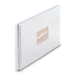 Hama Fine Art fotoalbum valge 300 lehte 10 x 15 cm spiraalk&ouml;ide